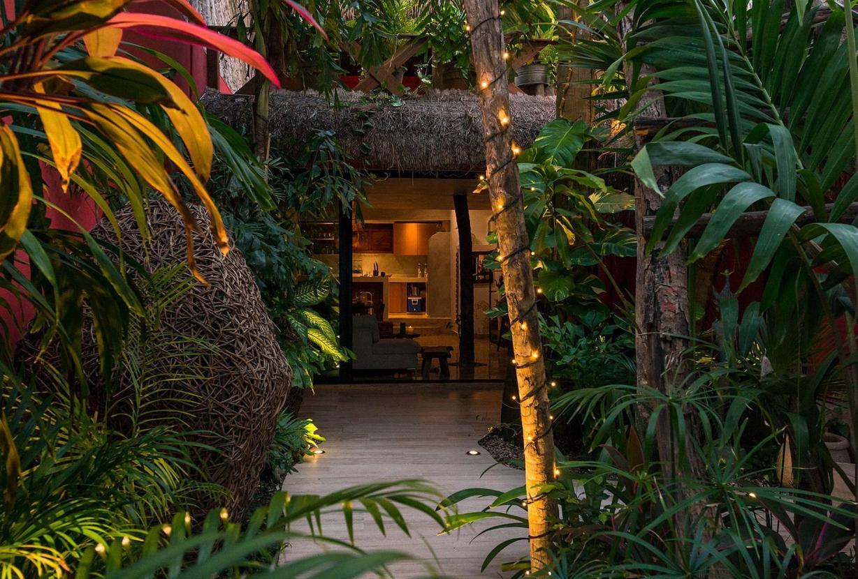 Tul037 - Superbe bungalow de 3 chambres avec piscine à Tulum