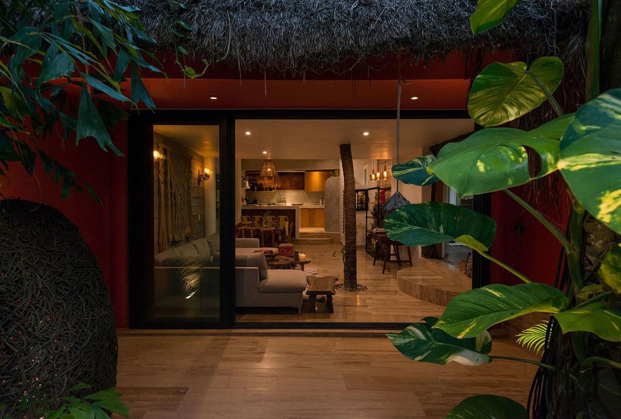 Tul037 - Superbe bungalow de 3 chambres avec piscine à Tulum