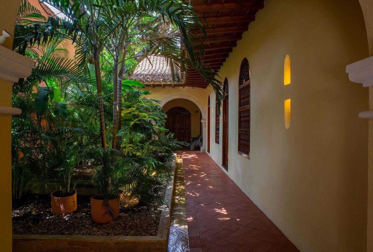 Car056 - Charmosa casa colonial de 7 quartos em Cartagena
