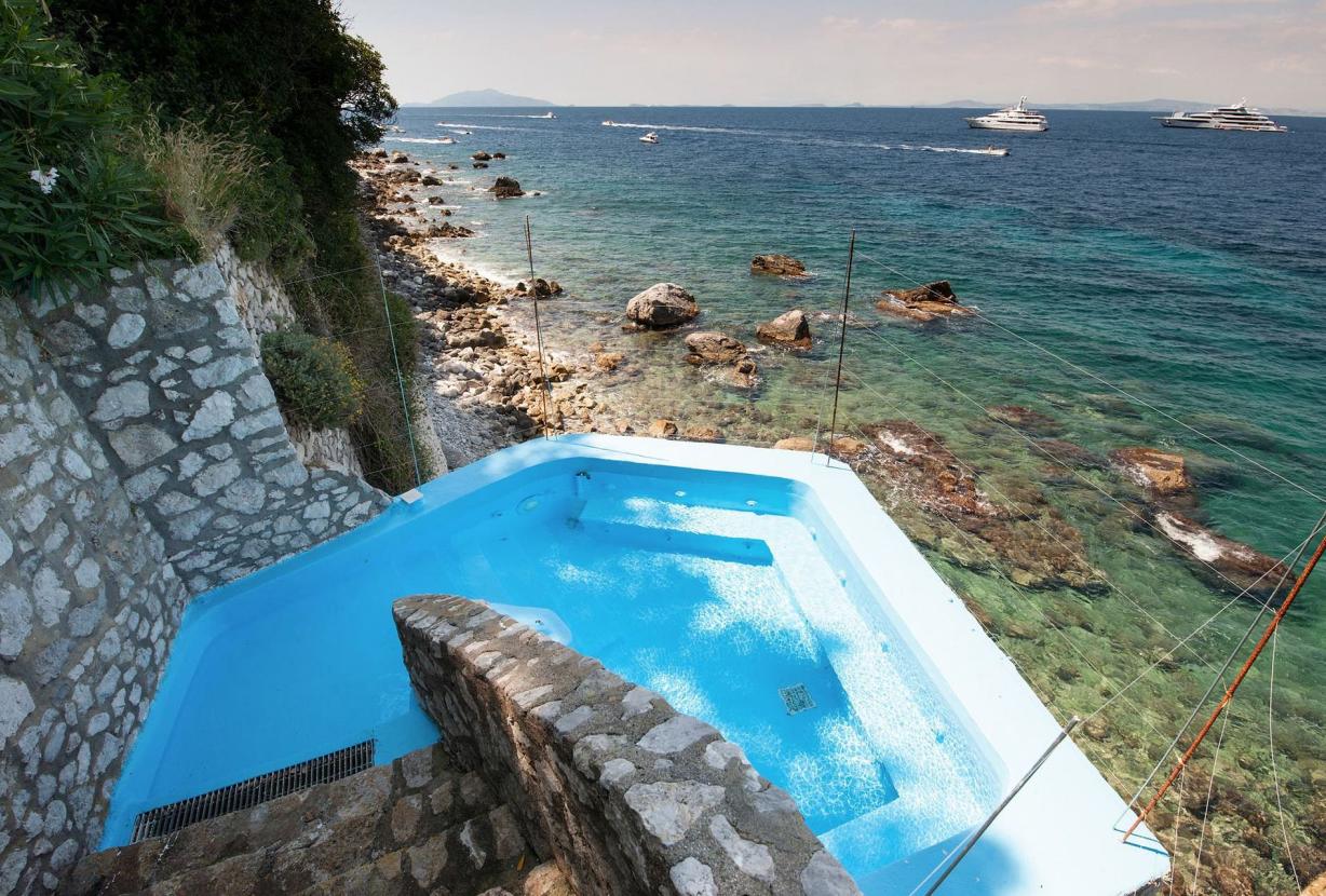 Cam014 - Villa con acceso al mar, Isla de Capri, Campania