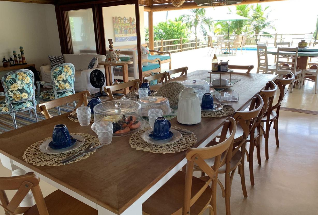 Bah304 - Linda casa beira-mar em Barra Grande