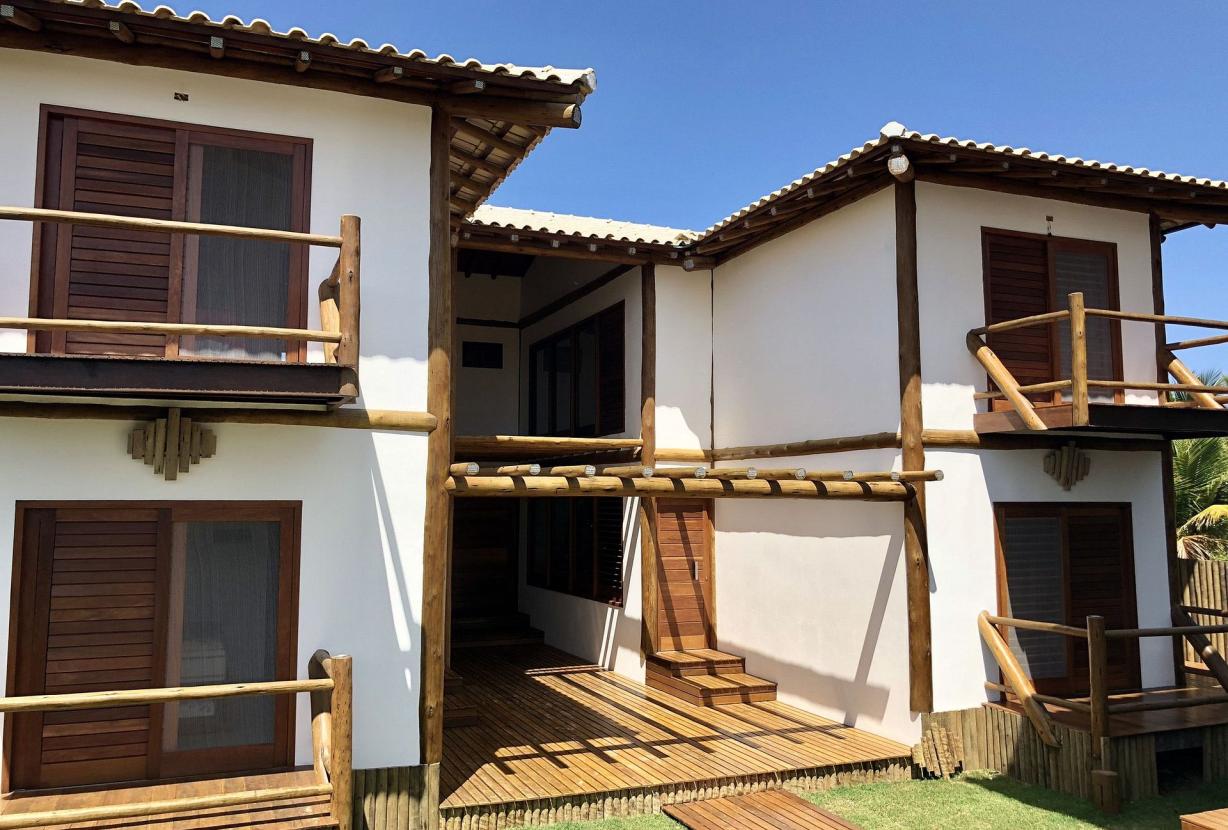 Bah304 - Linda casa beira-mar em Barra Grande