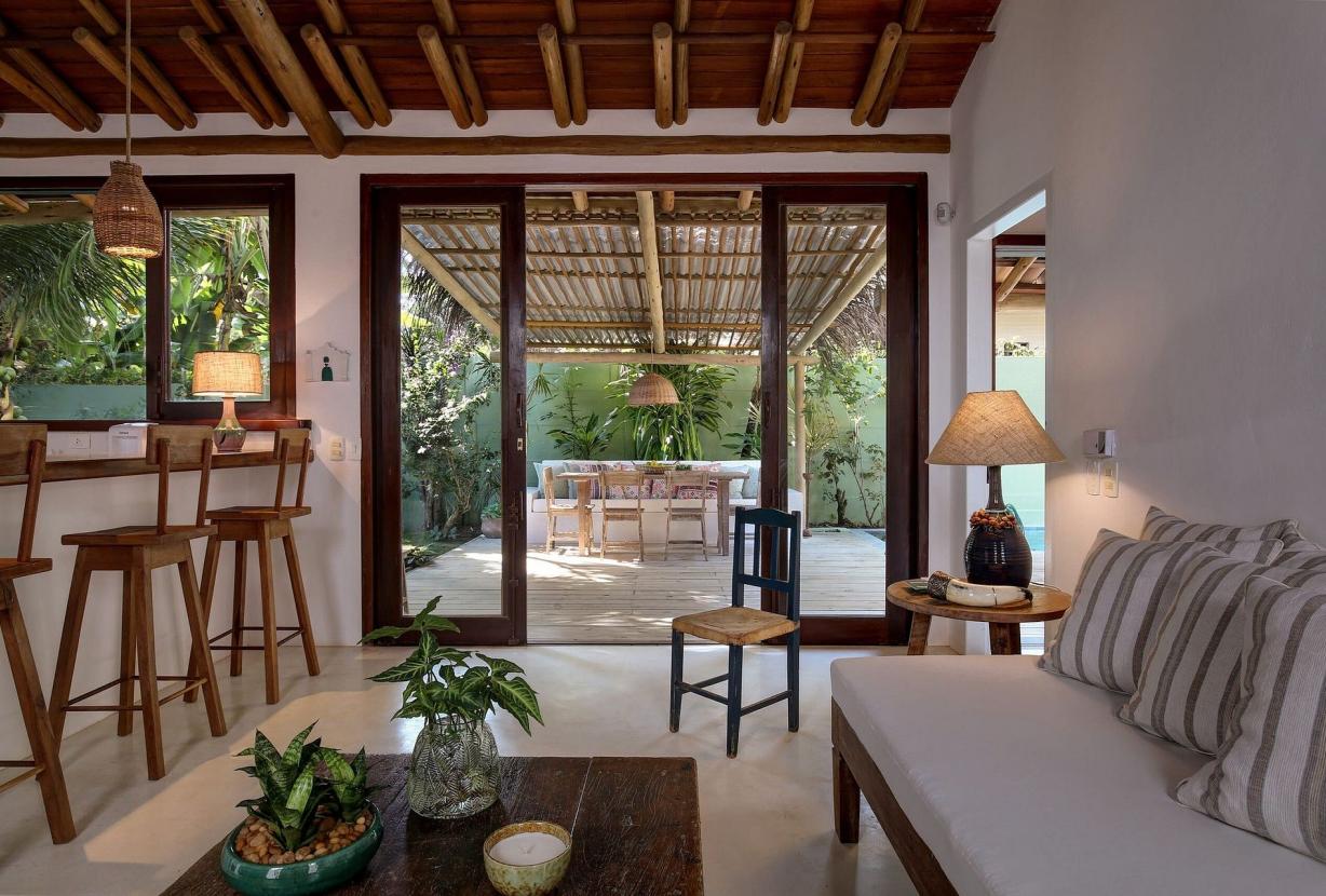 Bah189 - Encantadora casa con piscina y 3 suites en Trancoso
