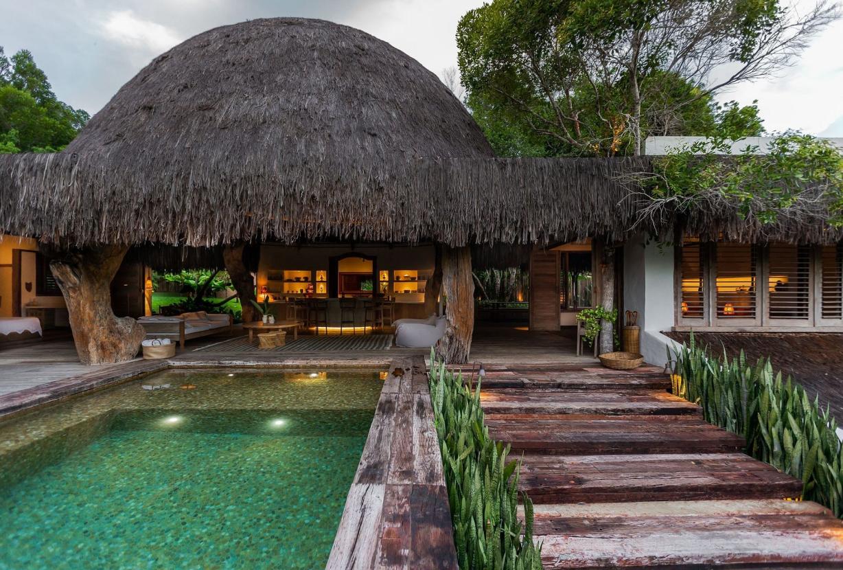 Bah132 - Hermosa villa con piscina y 3 suites en Trancoso