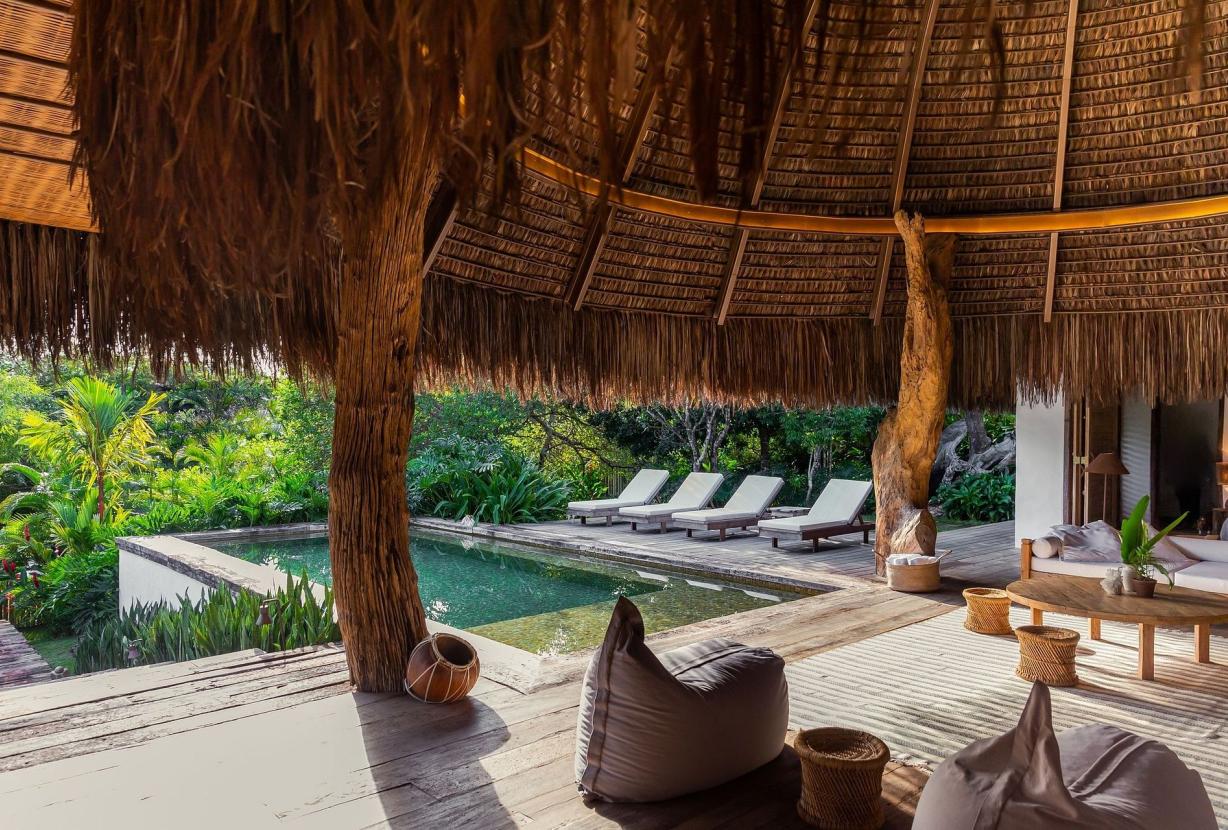 Bah132 - Hermosa villa con piscina y 3 suites en Trancoso