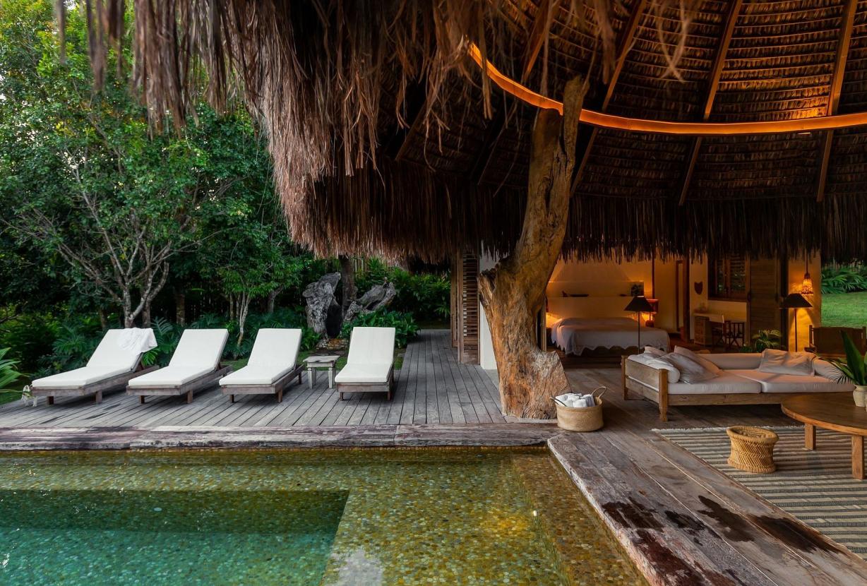 Bah132 - Hermosa villa con piscina y 3 suites en Trancoso