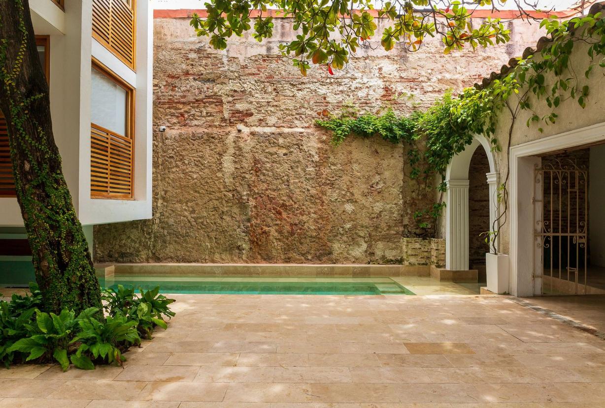 Car037 - Charmante villa coloniale avec piscine à Carthagène