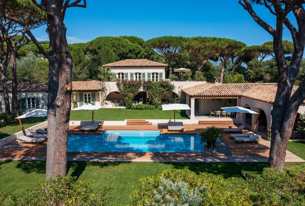 Azu021 - Villa provençale à St Tropez, Côte d'Azur