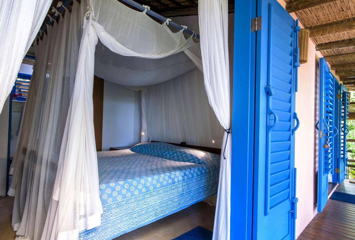Bah305 - Villa frente al mar con 4 suites en Maraú