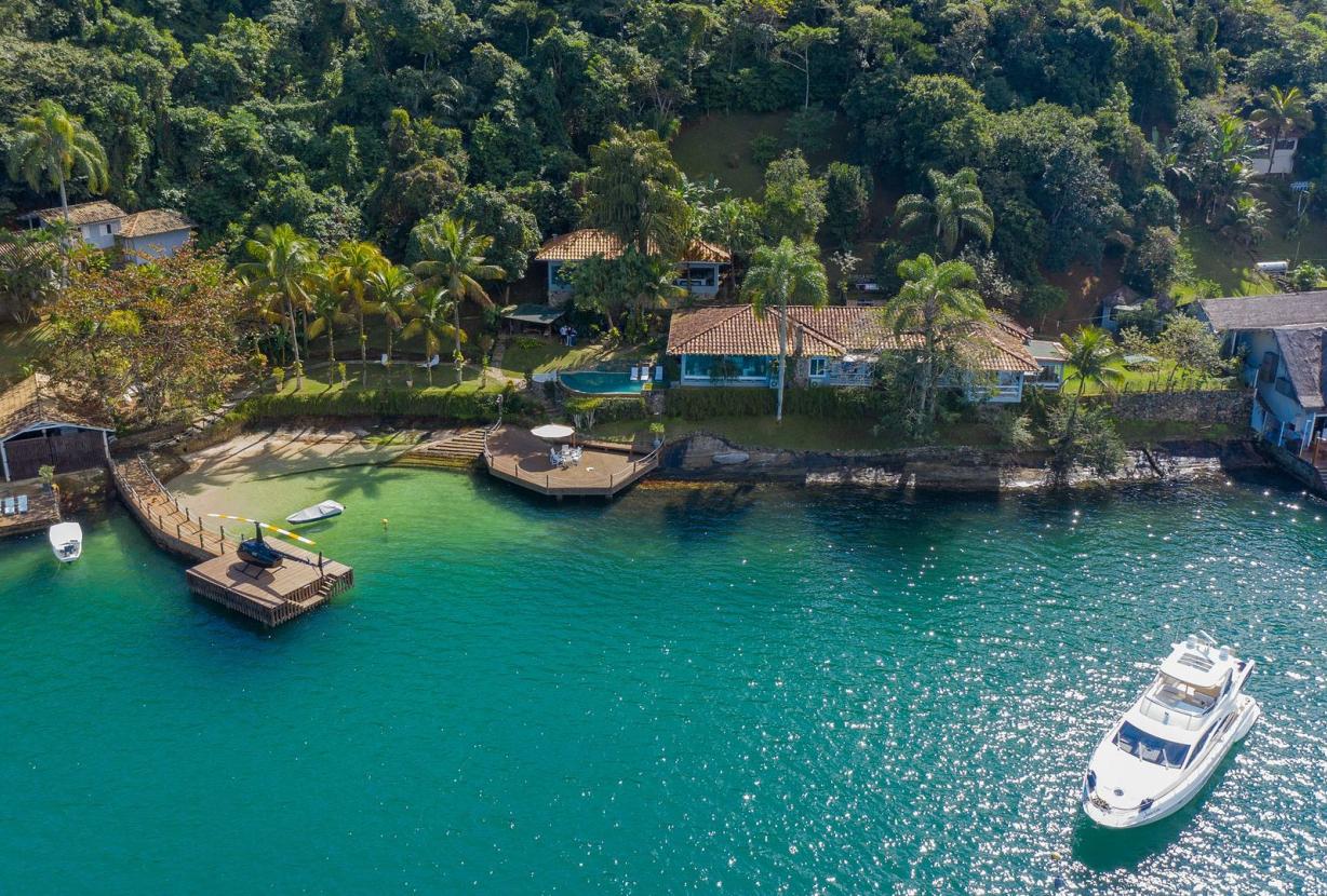Ang017 - Maravilhosa villa em ilha de Angra dos Reis