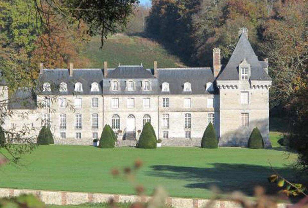 Nor002 - Castillo histórico cerca de Deauville, Normandía