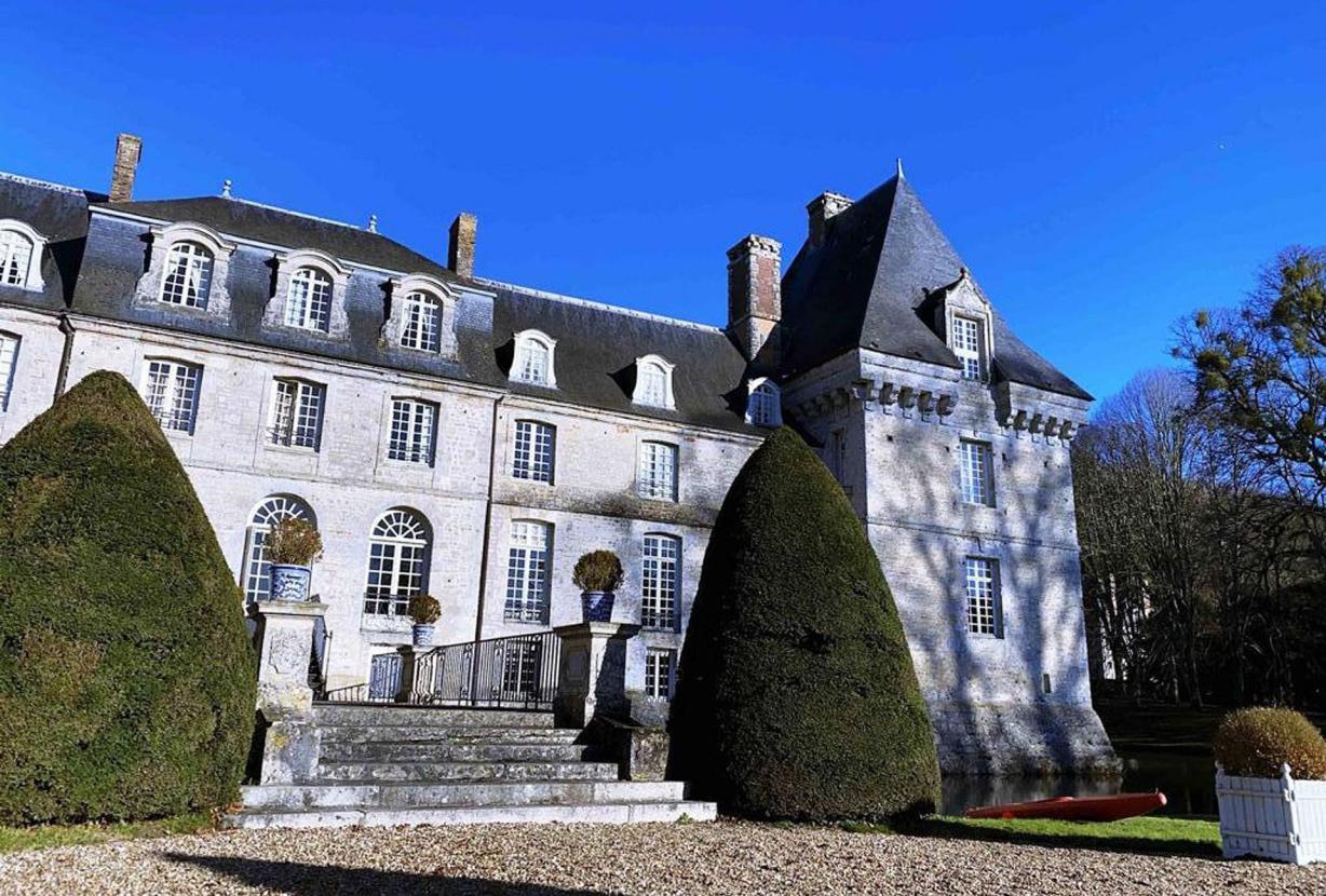 Nor002 - Castillo histórico cerca de Deauville, Normandía