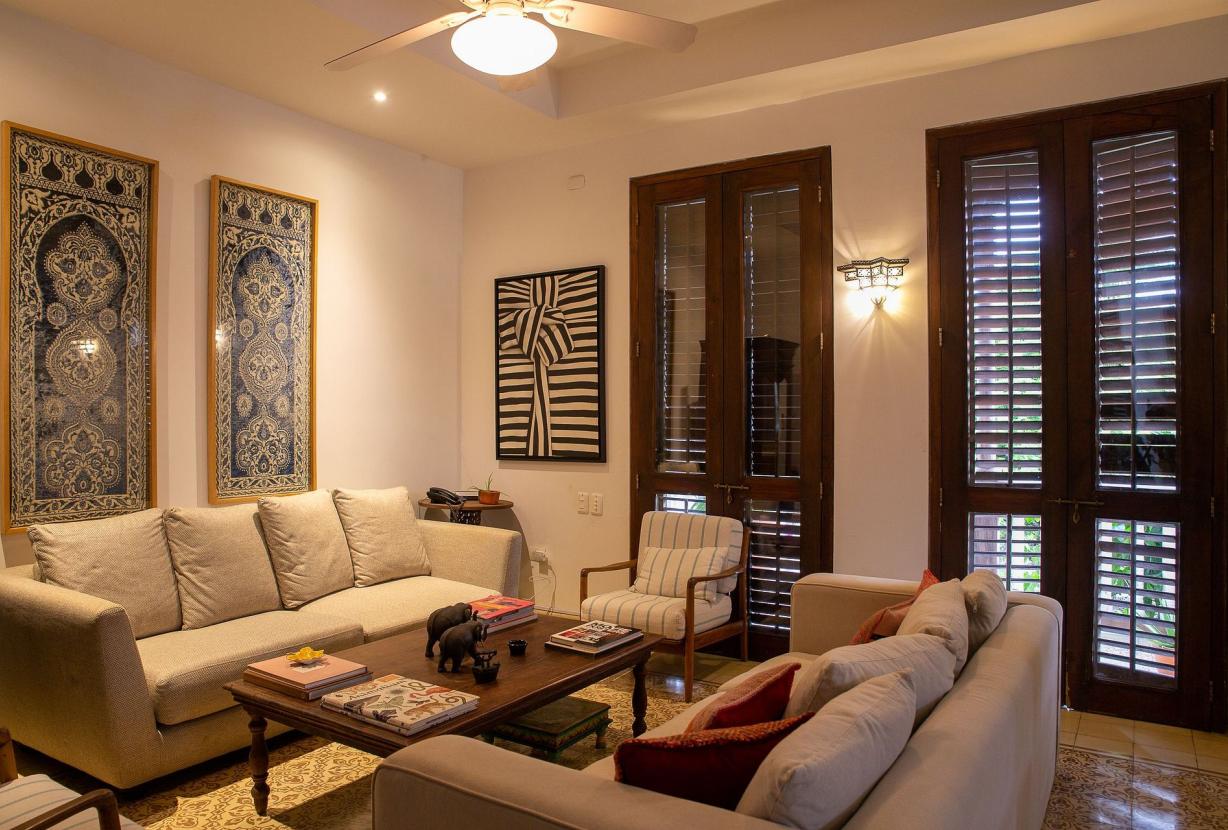 Car113 - Belle villa de 3 chambres avec vue mer à Carthagène