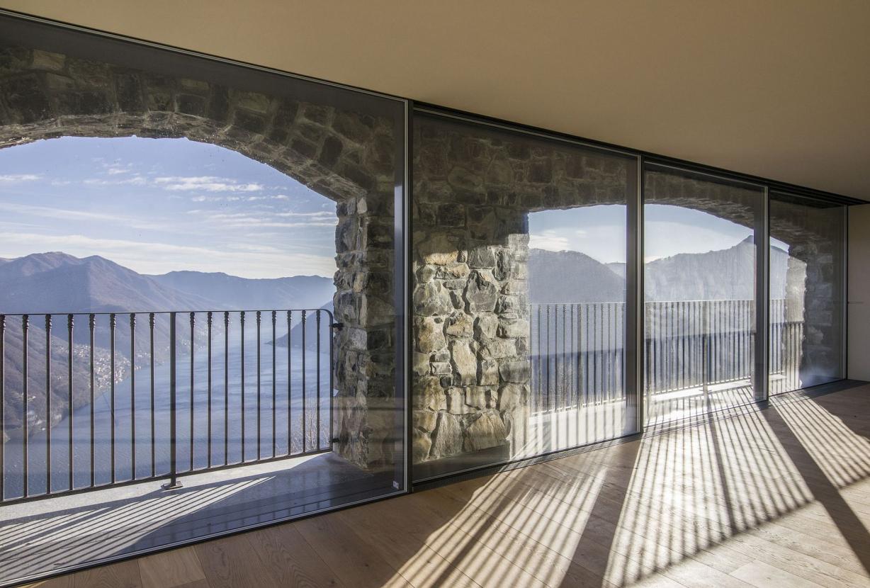 Lom003 - Villa con vistas al lago de Como, Pigra