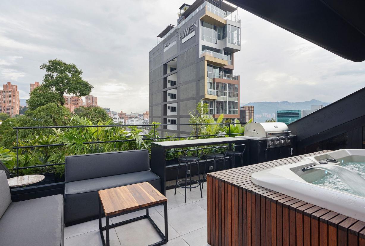 Med039 - Penthouse de lujo en Parque Lleras, Medellín