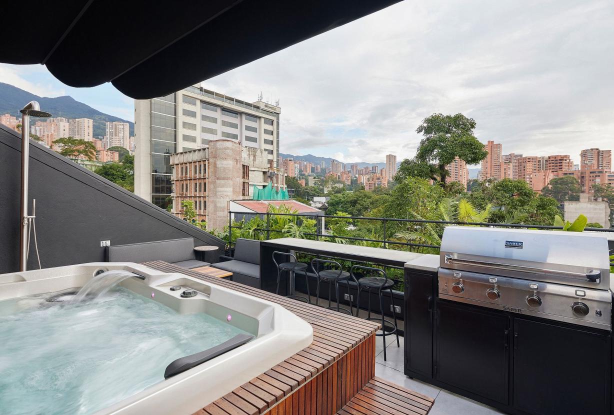 Med039 - Penthouse de lujo en Parque Lleras, Medellín