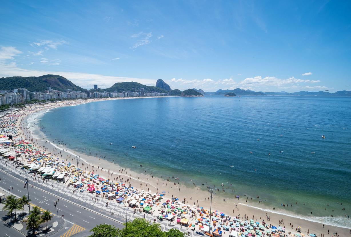 Rio011 - Cobertura de luxo em frente ao mar