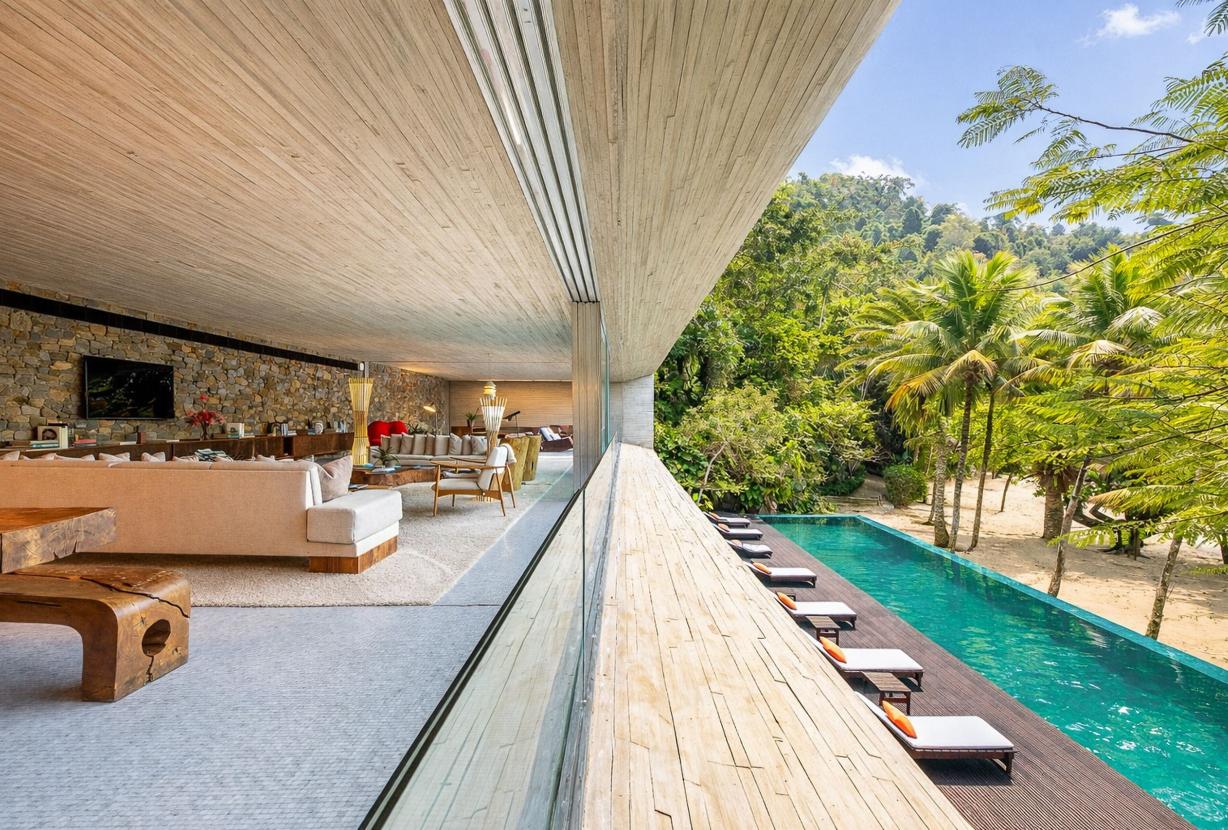 Pty008 - Villa de prestige à louer à Paraty