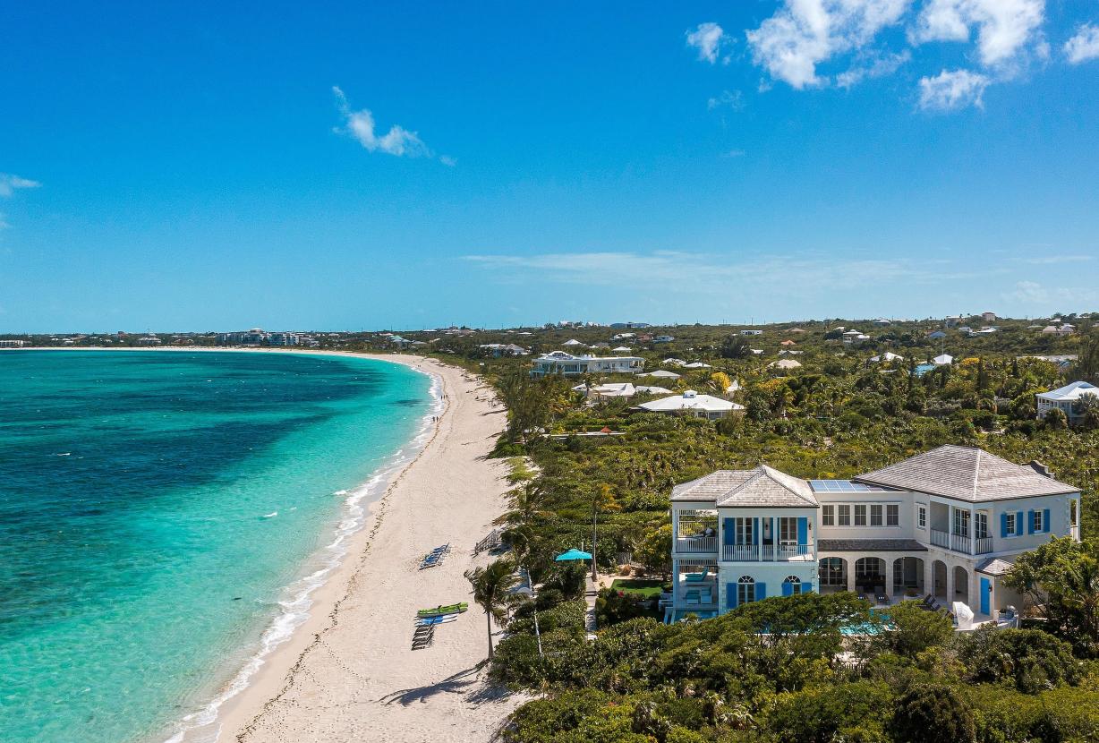 Tci001 – Villa élégante en bord de mer à Turtle Cove