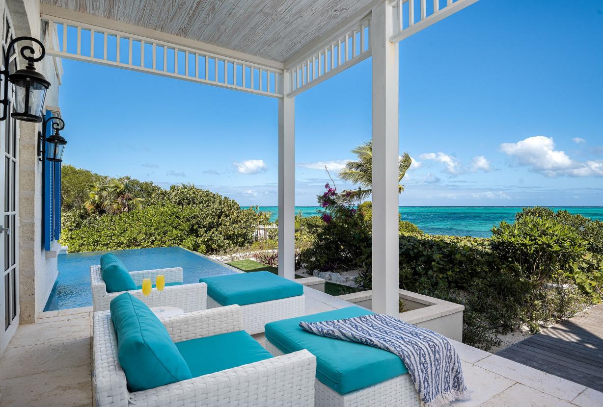 Tci001 – Villa élégante en bord de mer à Turtle Cove