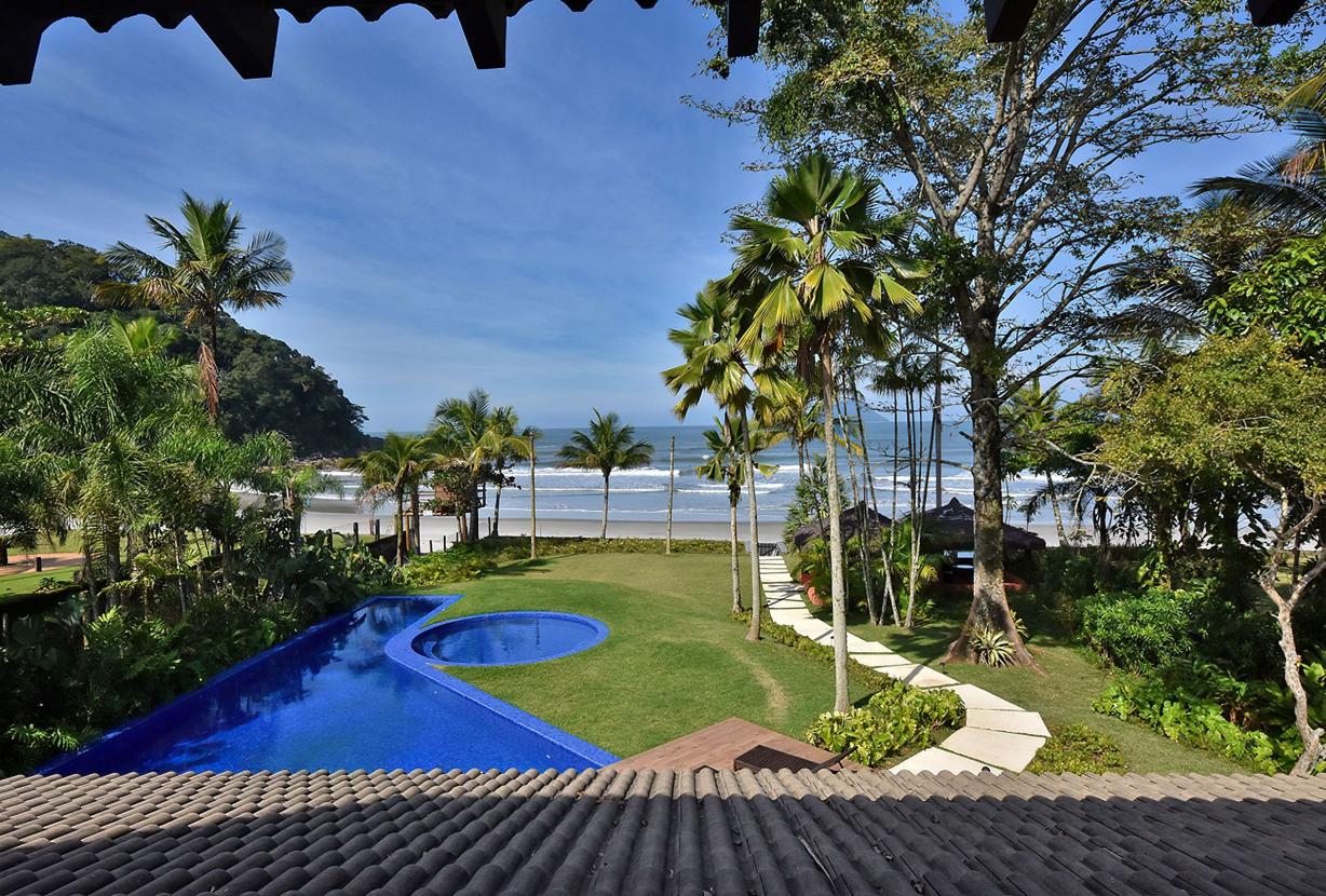 Gua003 - Linda casa pé na areia na Praia do Engenho