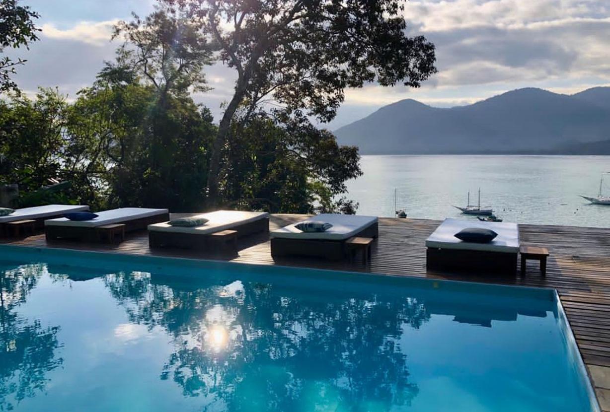 Uba001 - Pousada spectaculaire sur le littoral de Ubatuba