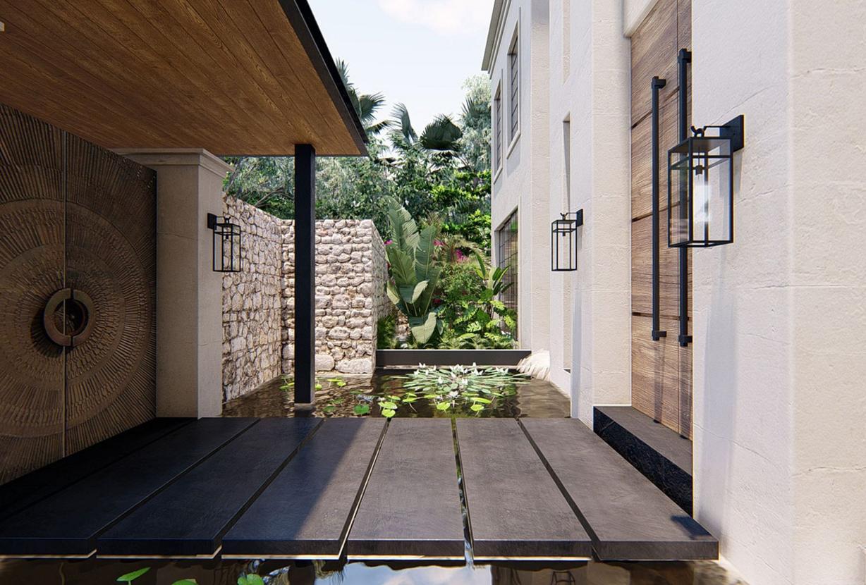 Tul042 - Hermosa mansión en Tulum con piscina y cine