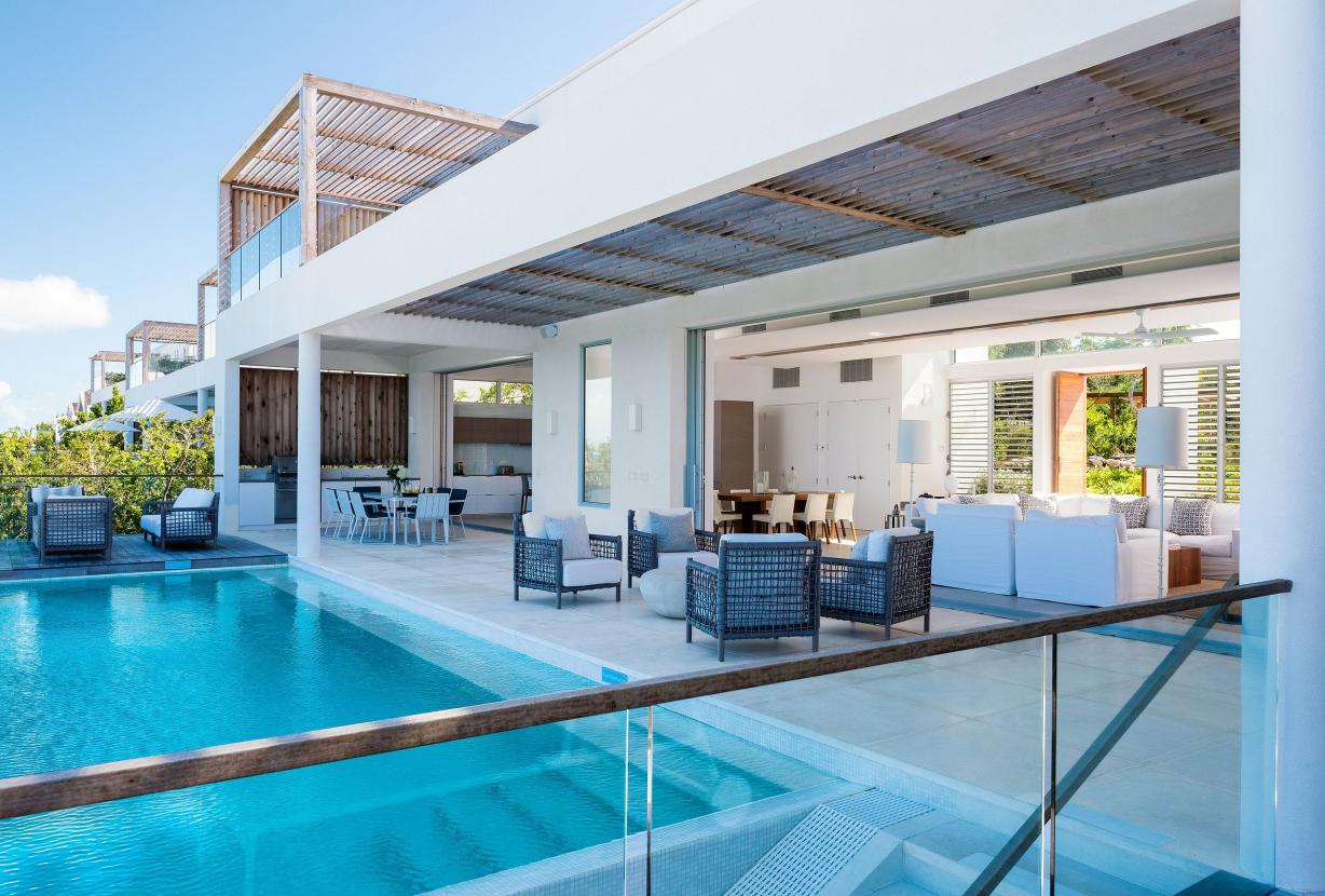 Tci024 – Lujosa villa frente a la playa en Turks and Caicos
