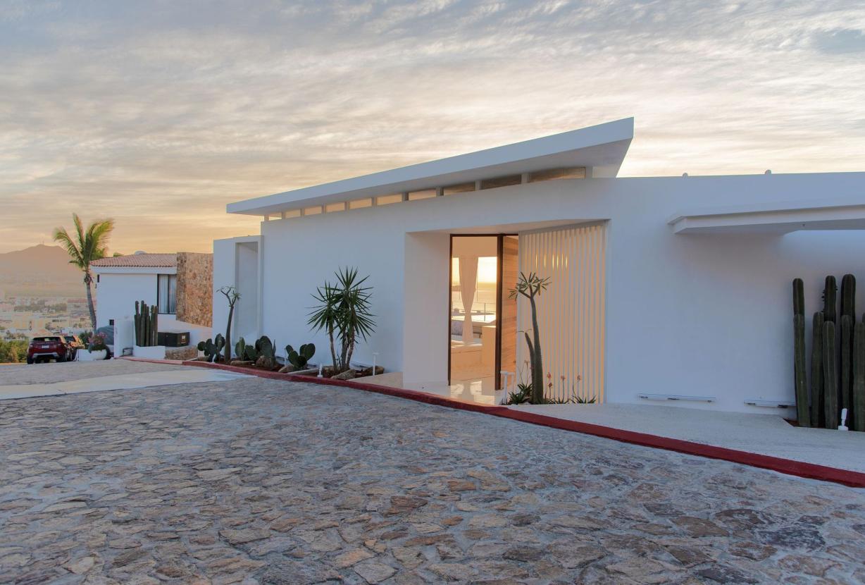 Cab030 - Villa de 9 cuartos con vista al mar en Los Cabos