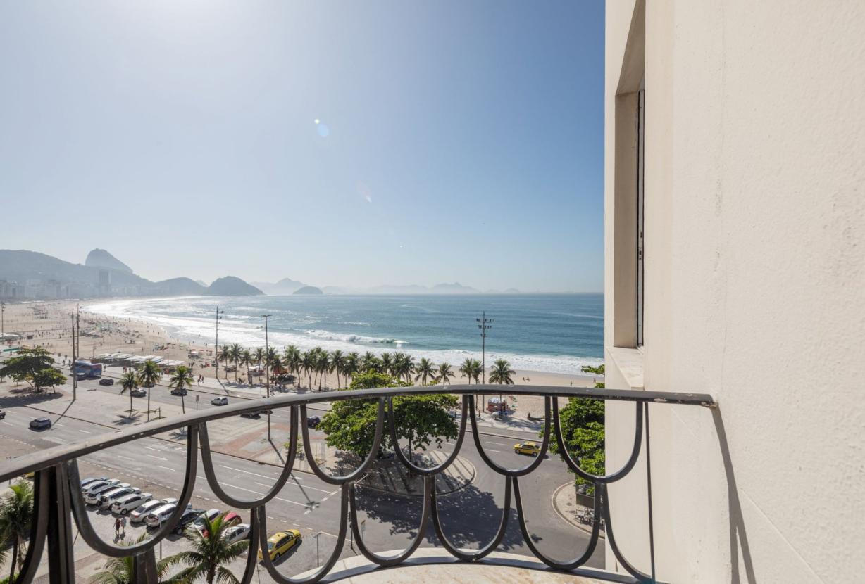 Rio394 - Encantador apartamento frente al mar en Copacabana