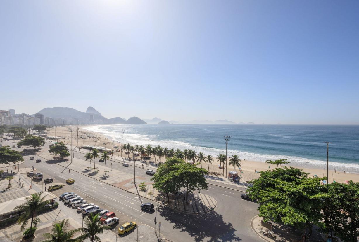Rio394 - Encantador apartamento frente al mar en Copacabana