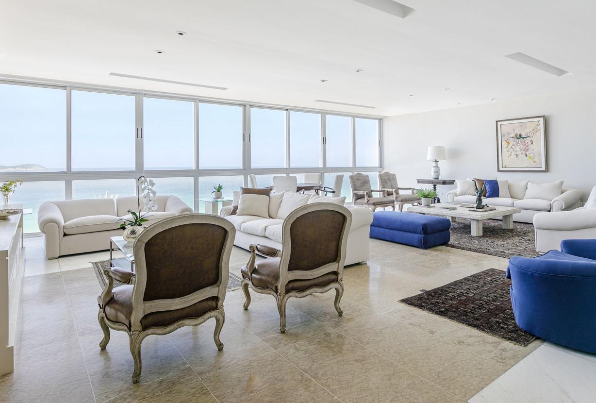 Rio257 - Penthouse de dos pisos con vista al mar en Ipanema