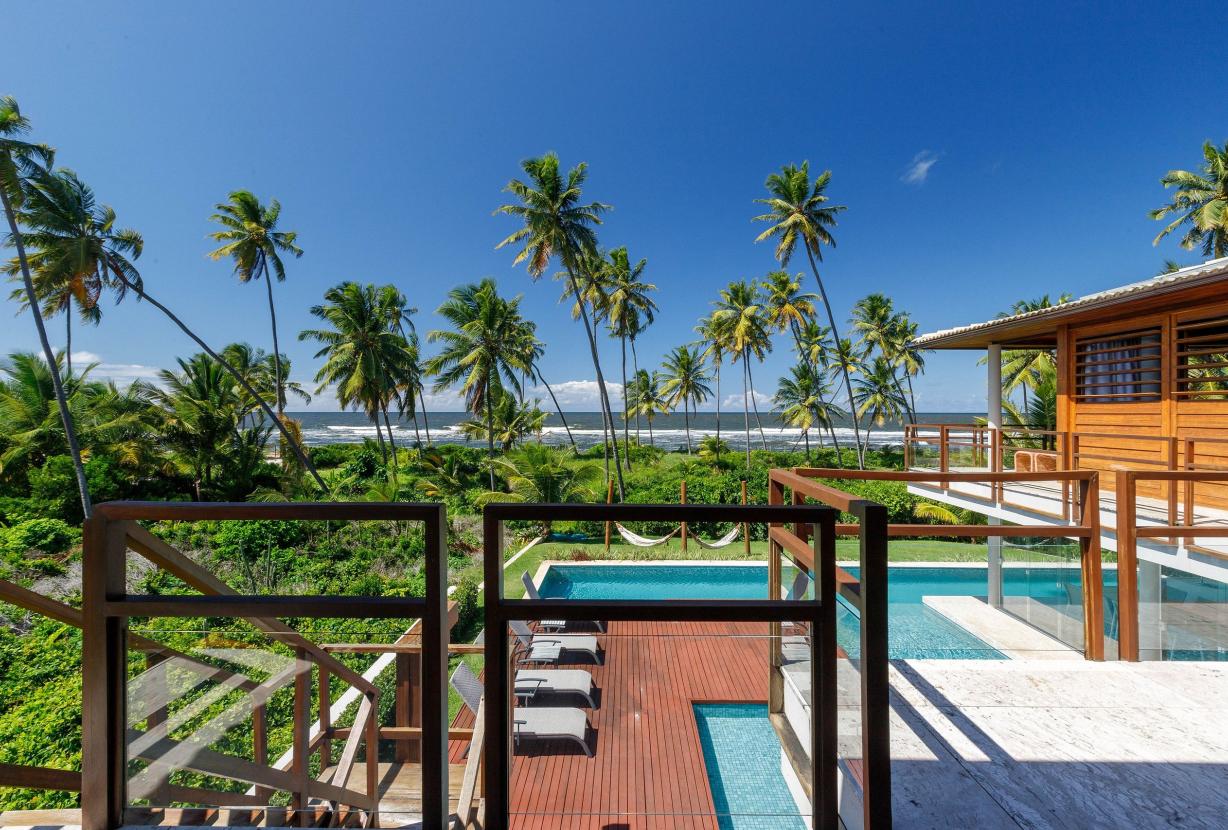 Bah421 - Belle villa en front de mer à Praia Forte