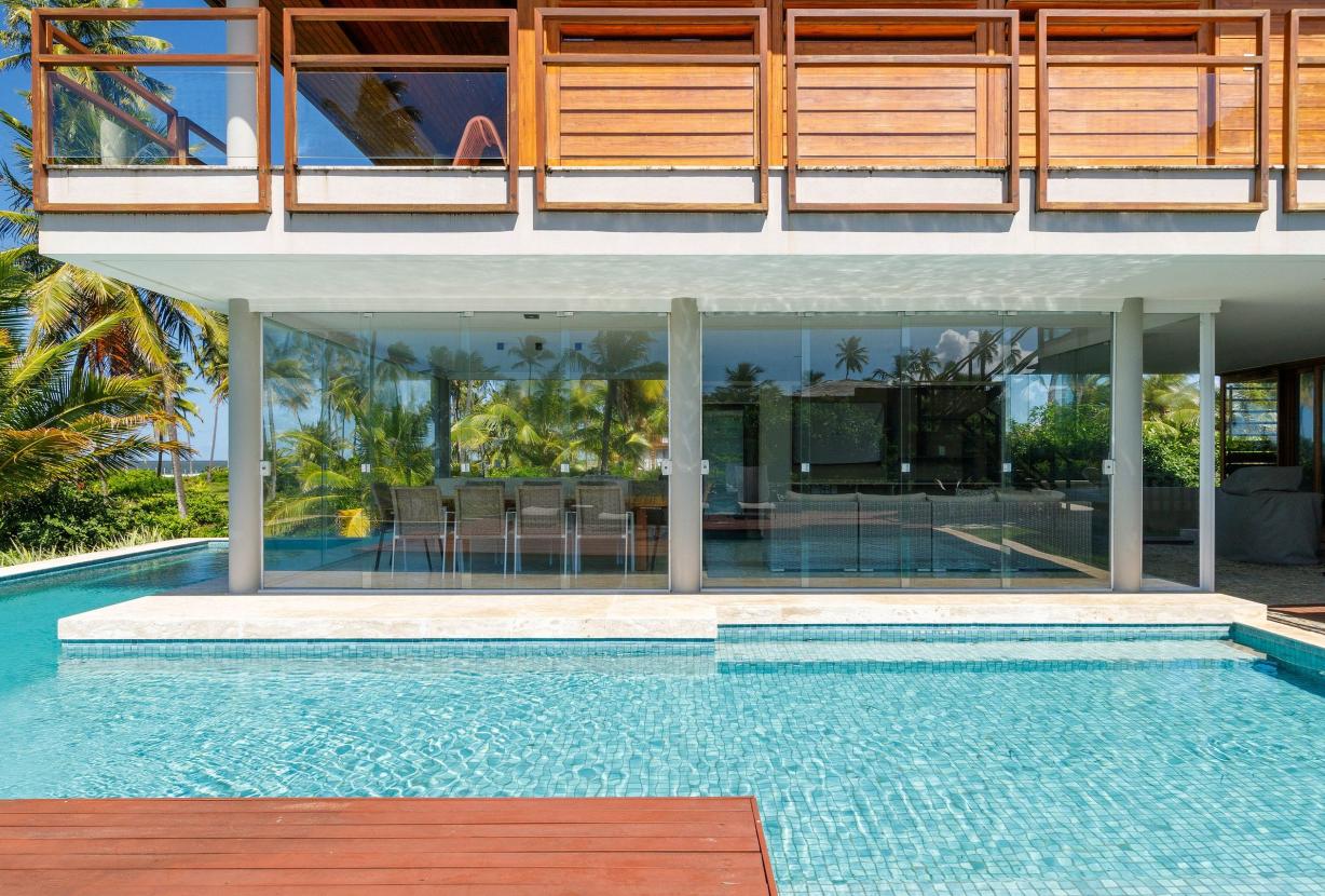 Bah421 - Belle villa en front de mer à Praia Forte