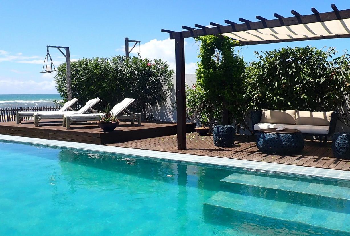 Cea064 - Sea front villa with pool in Guajiru