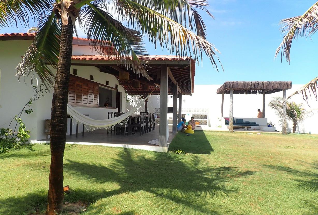 Cea064 - Villa frente mar com piscina em Guajiru