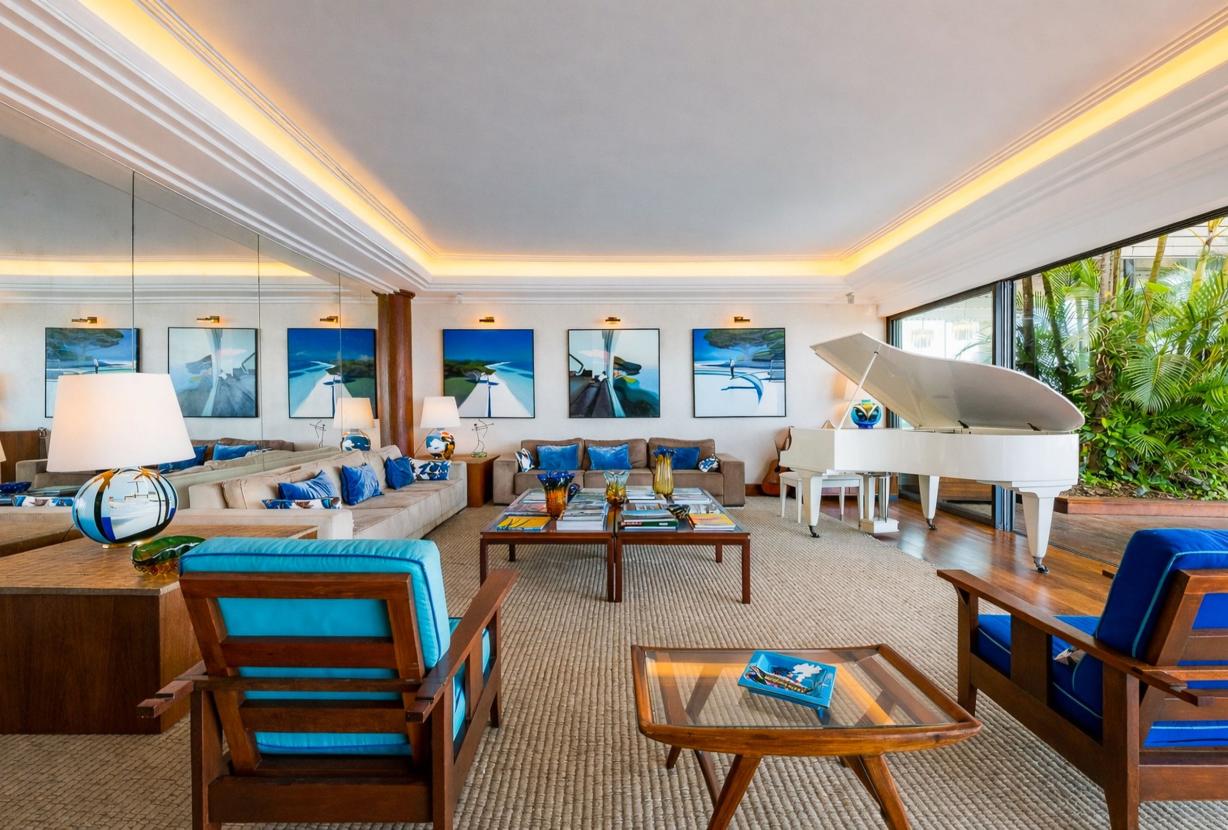 Rio114 - Penthouse de luxe en front de mer à Copacabana