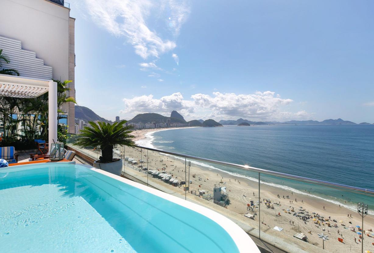 Rio114 - Luxury Beachfront Penthouse in Copacabana