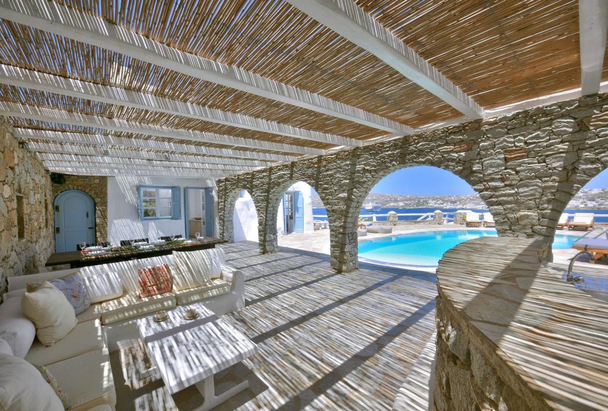 Cyc003 - Villa de luxe à Kanalia, Mykonos.