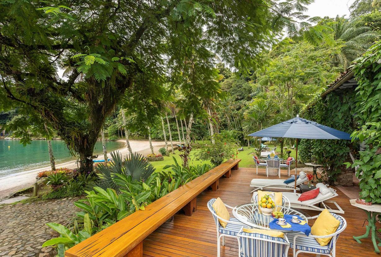 Pty013 - Maravillosa villa privada frente al mar en Paraty