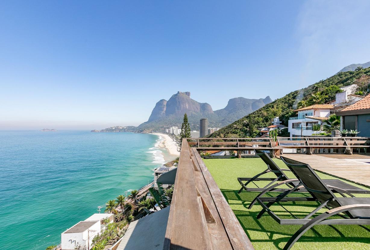 Rio237 - Hermosa mansión con vistas espectaculares en São Conrado