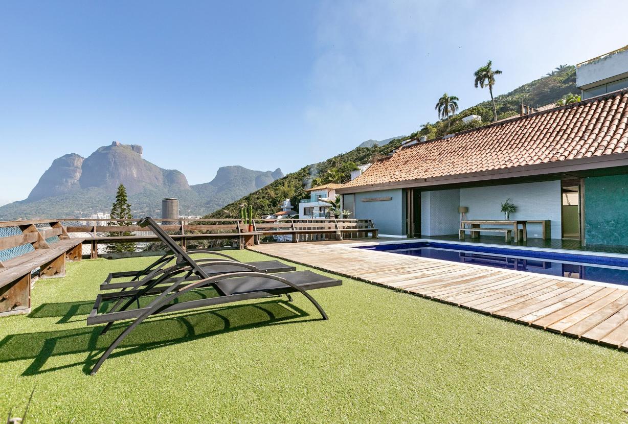 Rio237 - Hermosa mansión con vistas espectaculares en São Conrado