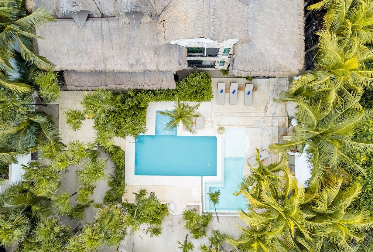 Tul051 - Exclusive beachfront villa in Tulum