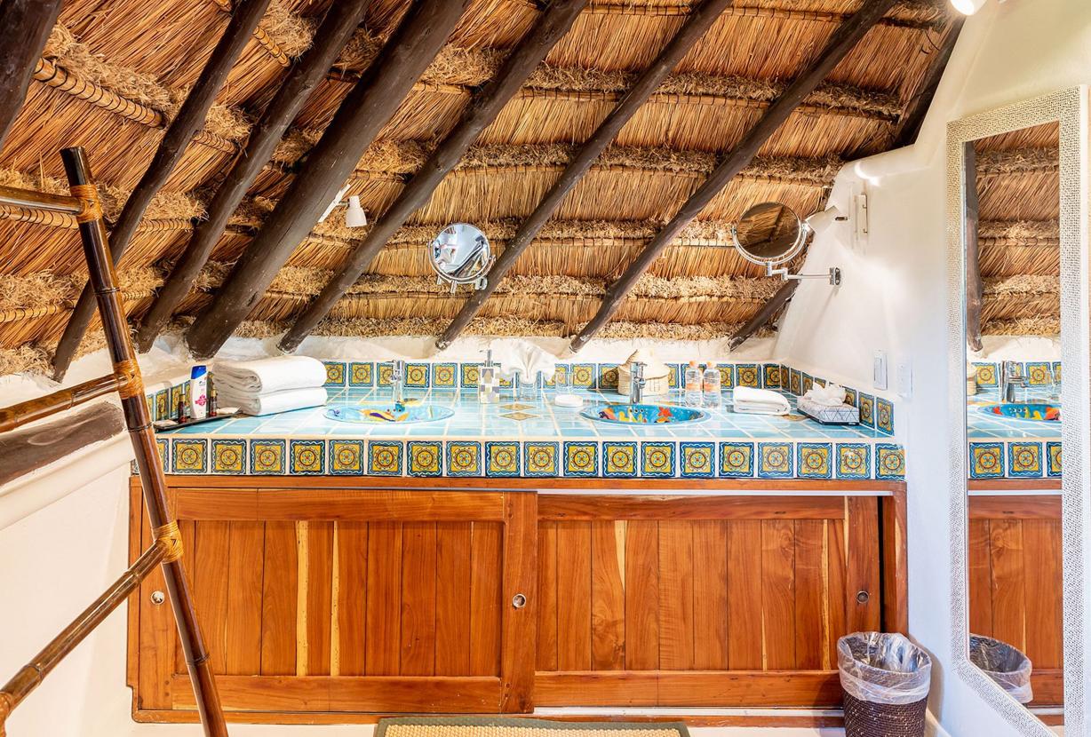 Tul051 - Villa pé na areia exclusiva em Tulum