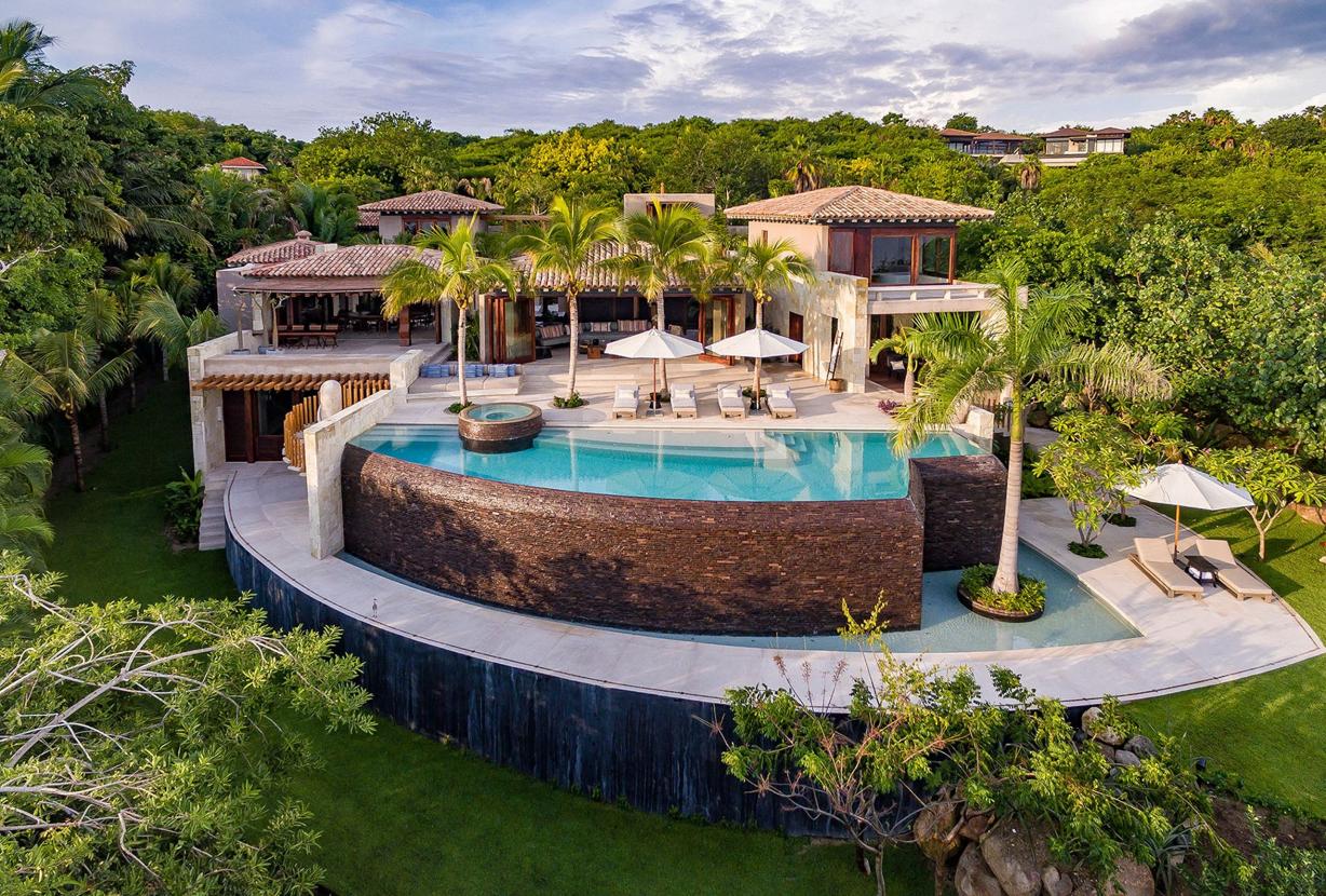 Ptm024 – Elegante villa à beira-mar em Punta Mita