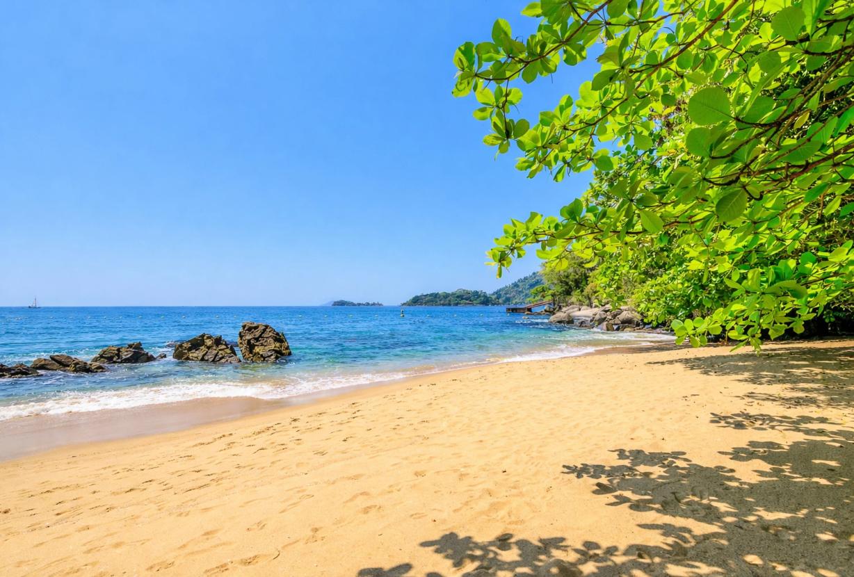 Pty008 - Luxury beachfront villa in Paraty