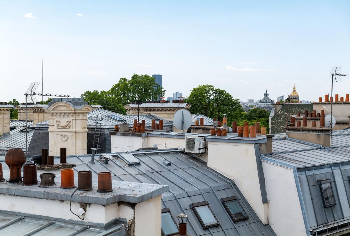 Par015 - Stunning penthouse next to Elysée Palace