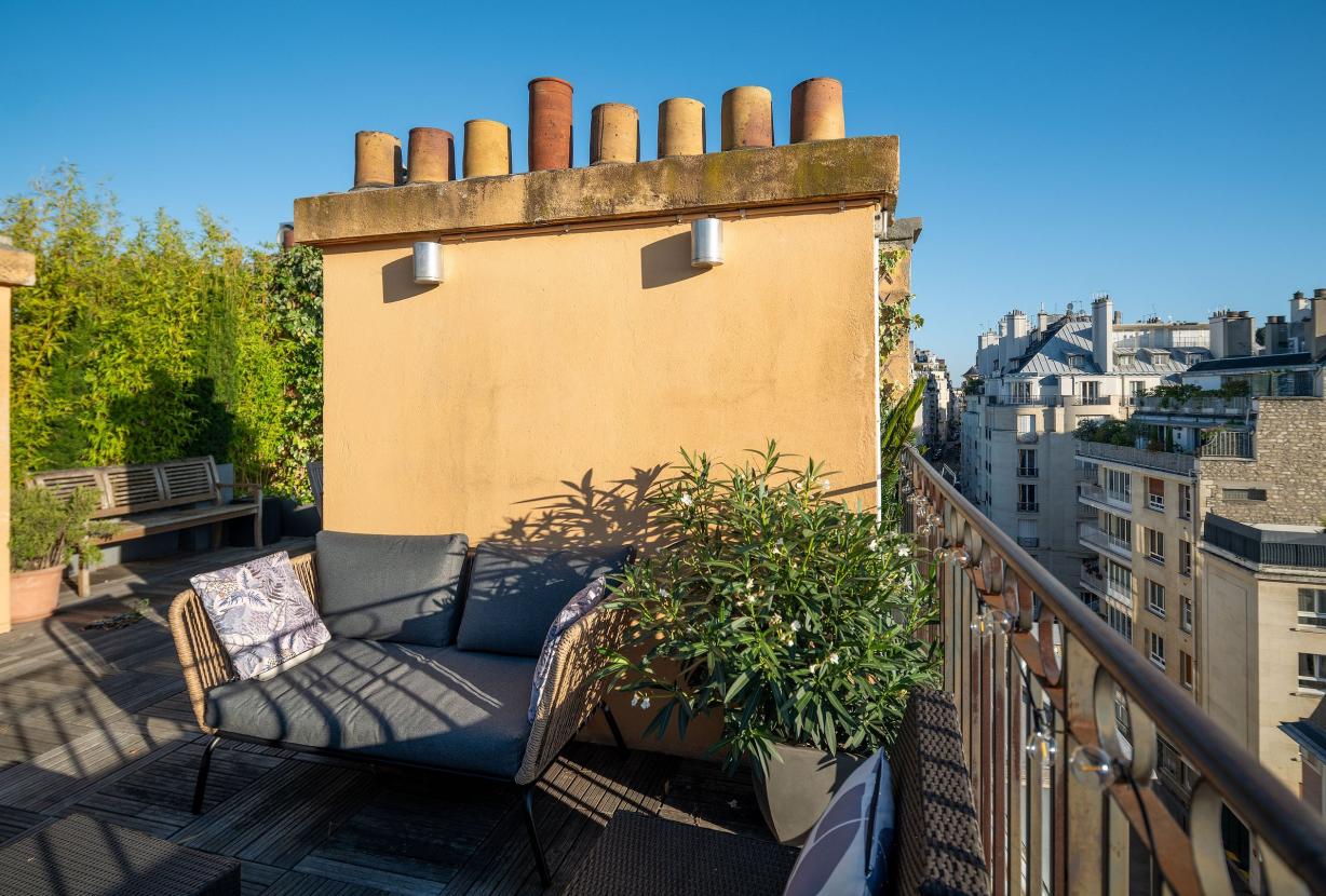 Par059 - Appartement de luxe à Paris avec terrasse