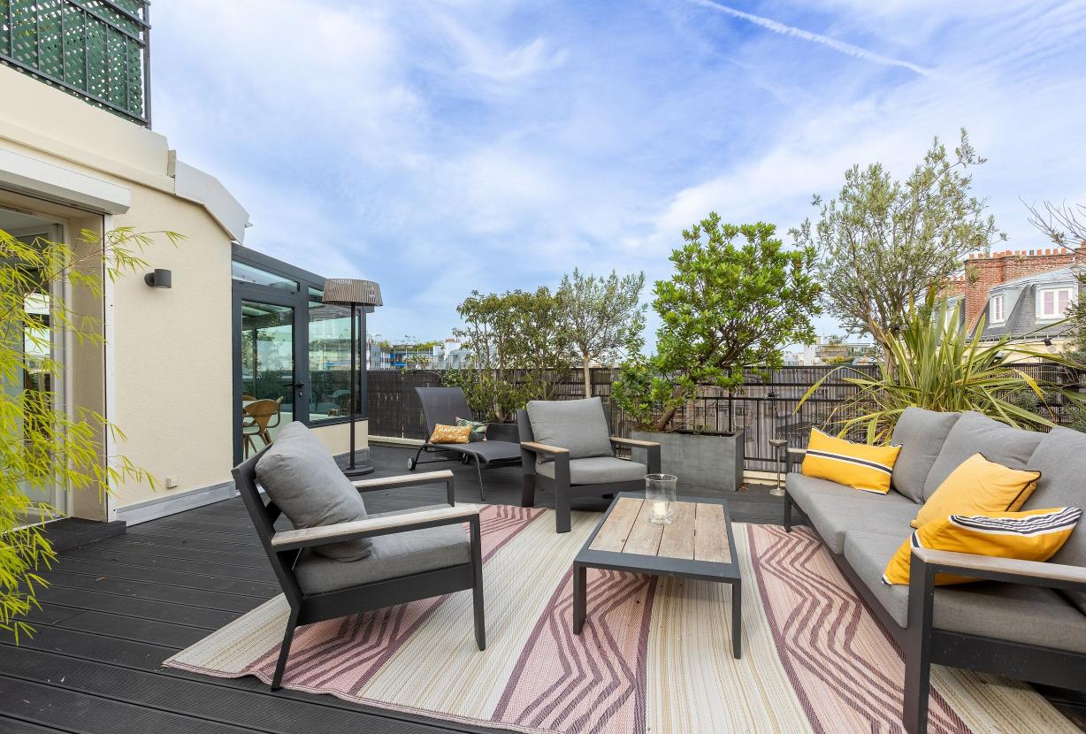 Par048 - Appartement avec terrasse et vues à Paris