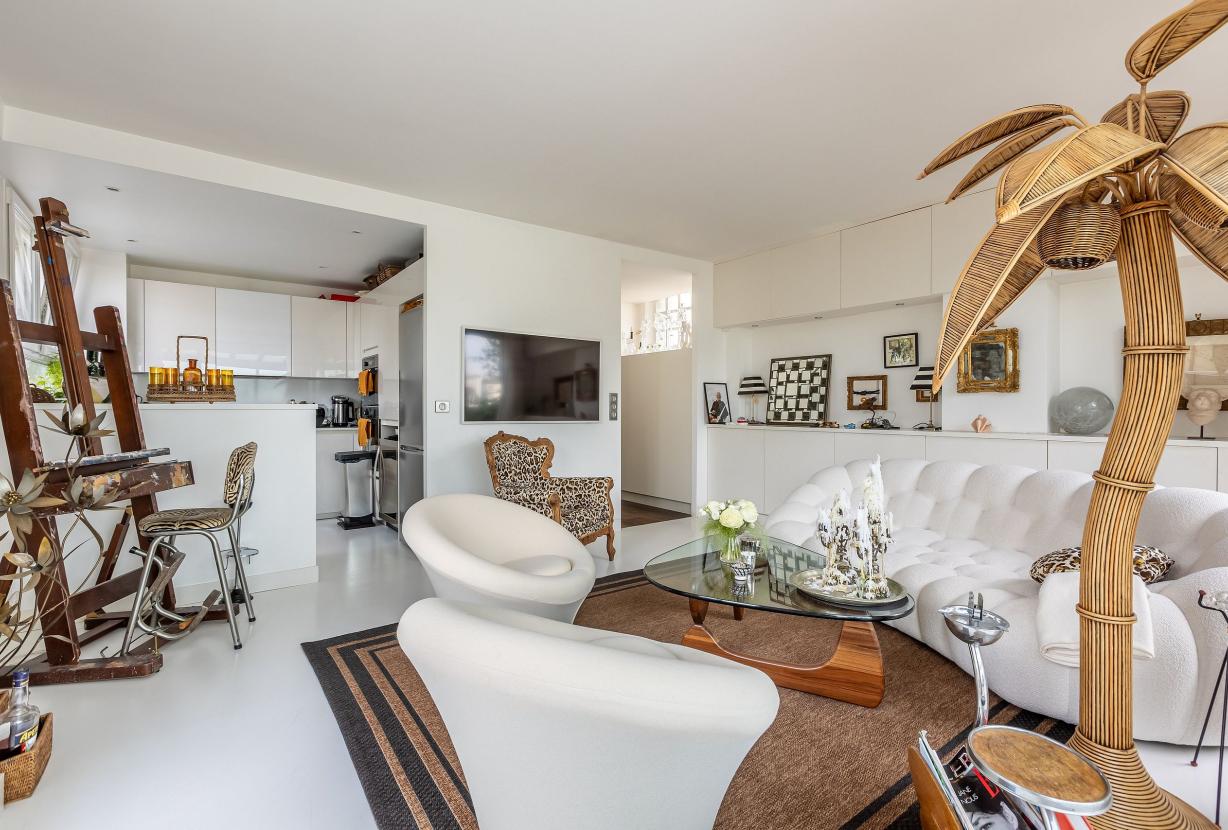 Par048 - Appartement avec terrasse et vues à Paris